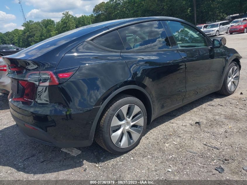 2022 TESLA MODEL Y LONG RANGE - 7SAYGDEE9NF374709