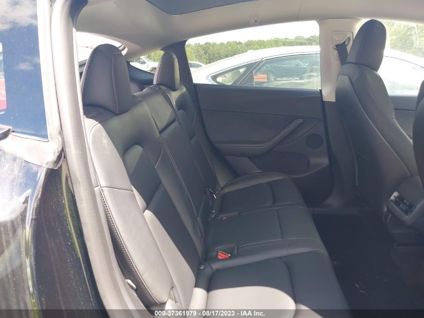 2022 TESLA MODEL Y LONG RANGE - 7SAYGDEE9NF374709