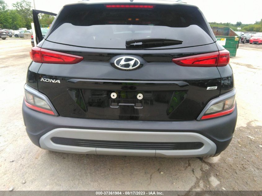 2022 HYUNDAI KONA SEL - KM8K6CAB0NU891735