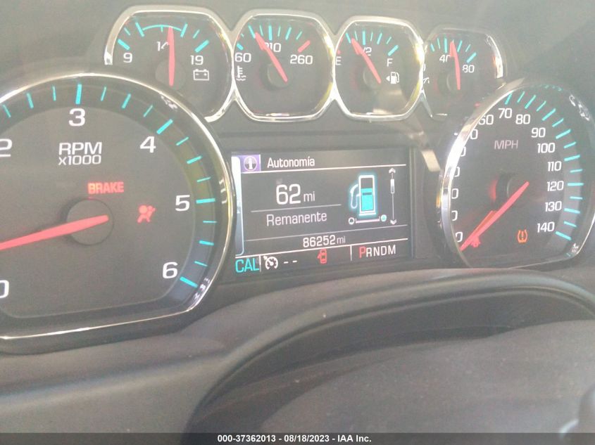 2016 CHEVROLET SILVERADO 1500 LT - 3GCUKREC5GG193187