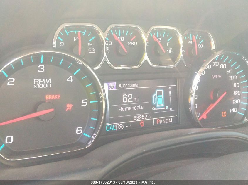 2016 CHEVROLET SILVERADO 1500 LT - 3GCUKREC5GG193187