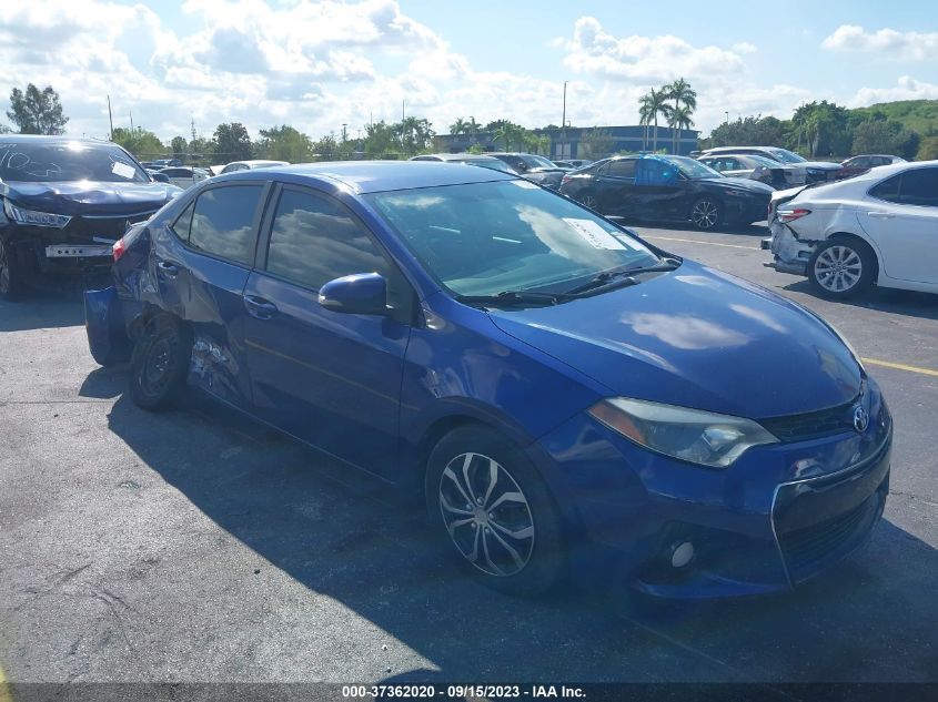 2014 TOYOTA COROLLA L/LE/LE PLS/PRM/S/S PLS - 2T1BURHE1EC185898