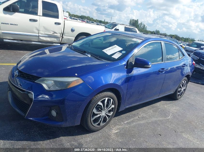 2014 TOYOTA COROLLA L/LE/LE PLS/PRM/S/S PLS - 2T1BURHE1EC185898