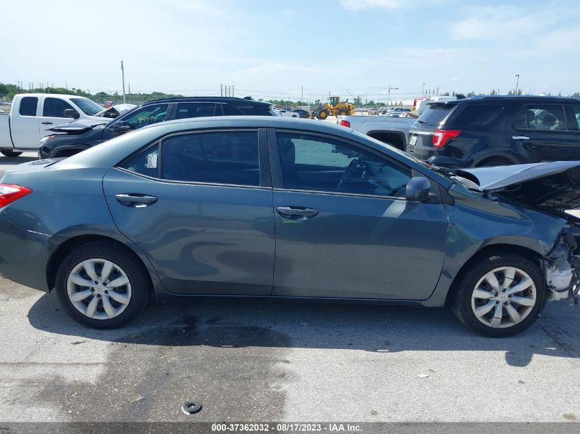 2014 TOYOTA COROLLA L/LE/LE PLS/PRM/S/S PLS - 5YFBURHE0EP078924