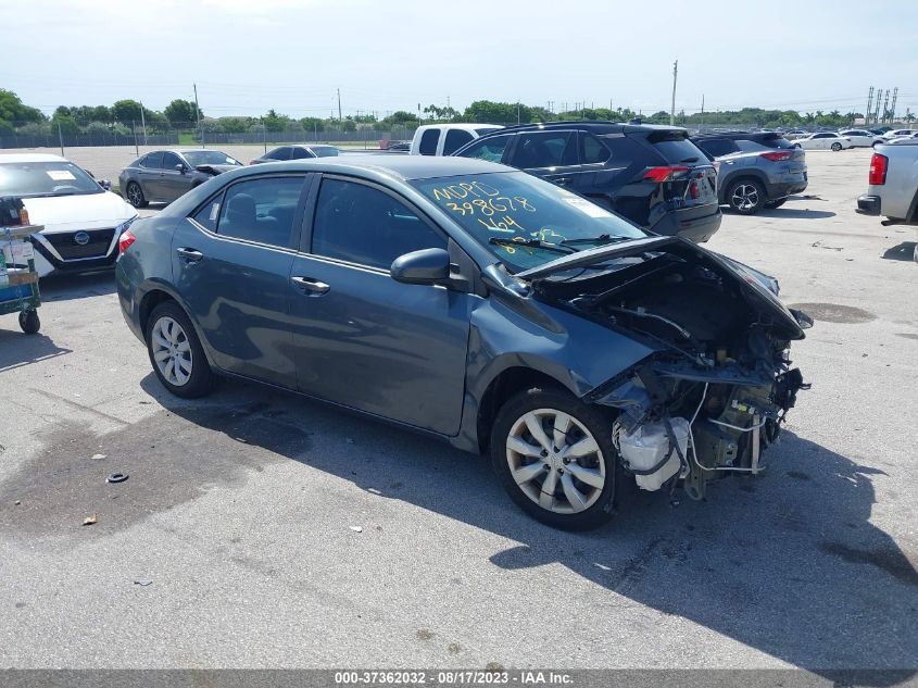 2014 TOYOTA COROLLA L/LE/LE PLS/PRM/S/S PLS - 5YFBURHE0EP078924