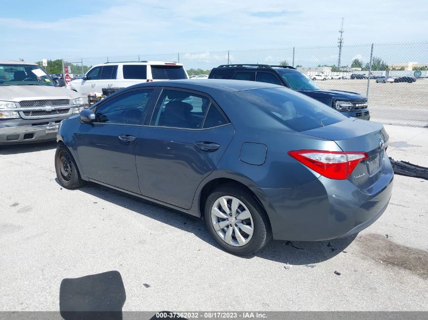 2014 TOYOTA COROLLA L/LE/LE PLS/PRM/S/S PLS - 5YFBURHE0EP078924