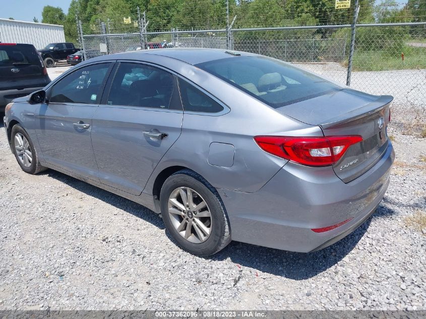 2015 HYUNDAI SONATA 2.4L SE - 5NPE24AF7FH132310