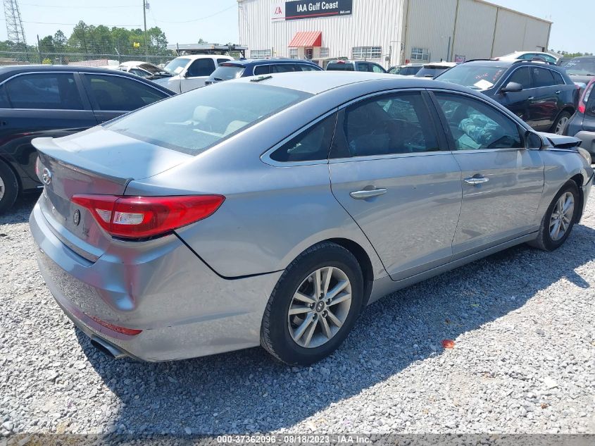 2015 HYUNDAI SONATA 2.4L SE - 5NPE24AF7FH132310