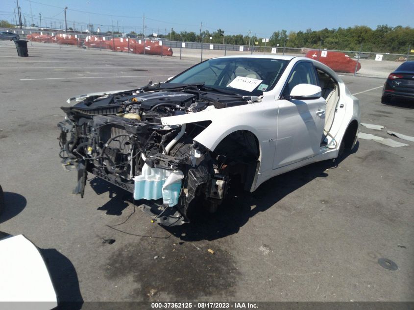 2018 INFINITI Q50 3.0T LUXE - JN1EV7AP4JM354712