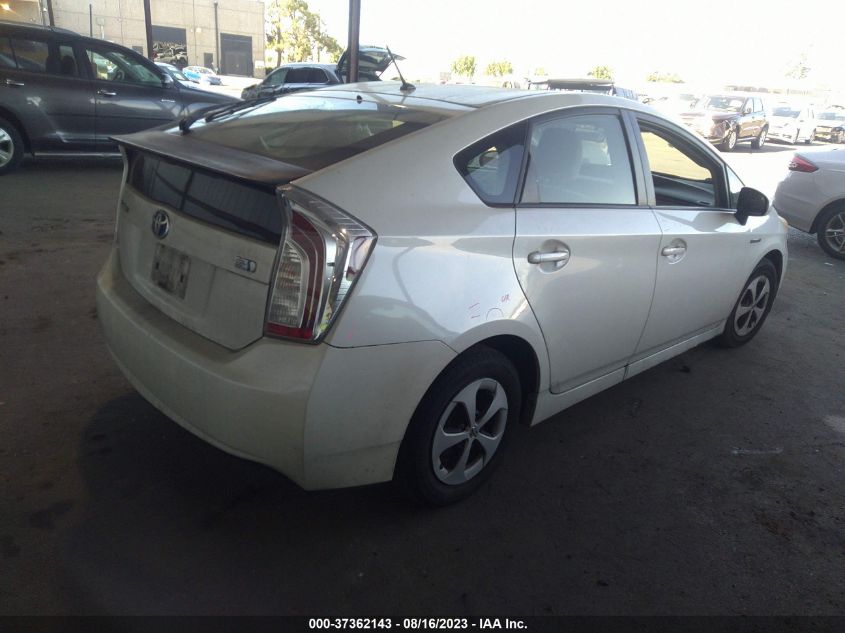 2013 TOYOTA PRIUS - JTDKN3DU6D5676650