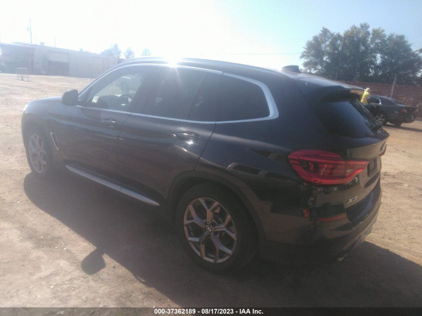 5UXTY5C06M9F65208 2021 BMW X3, photo no. 3