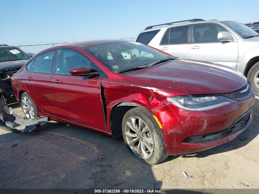 2015 CHRYSLER 200 S - 1C3CCCBB2FN692198