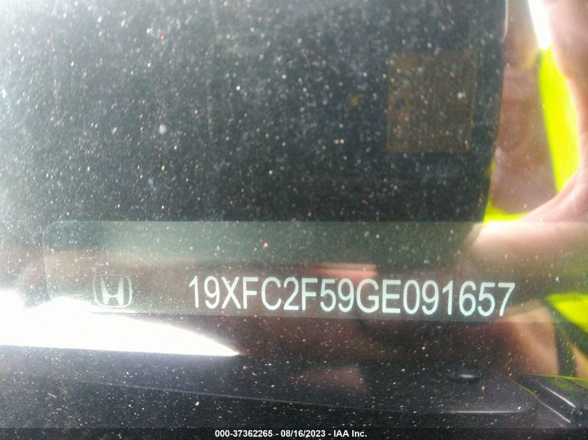 2016 HONDA CIVIC SEDAN LX - 19XFC2F59GE091657