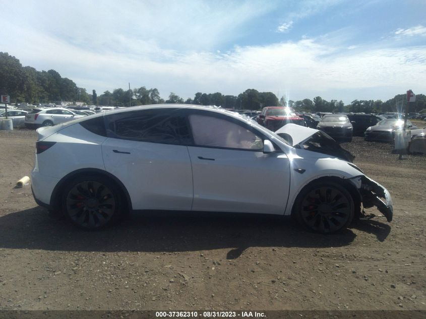 2023 TESLA MODEL Y PERFORMANCE - 7SAYGDEF1PF665586