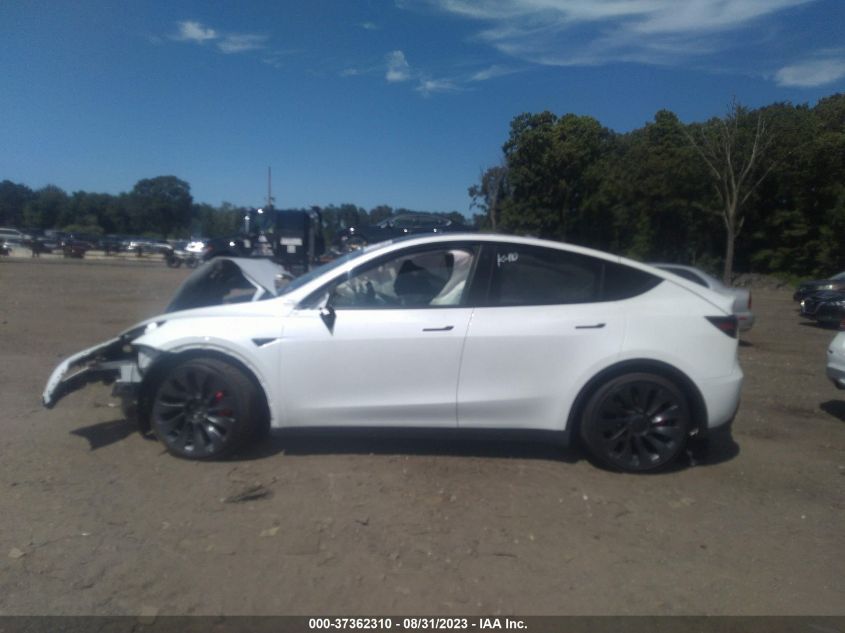2023 TESLA MODEL Y PERFORMANCE - 7SAYGDEF1PF665586