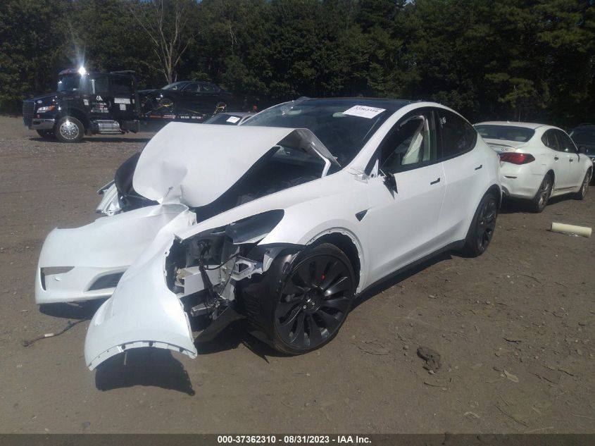 2023 TESLA MODEL Y PERFORMANCE - 7SAYGDEF1PF665586