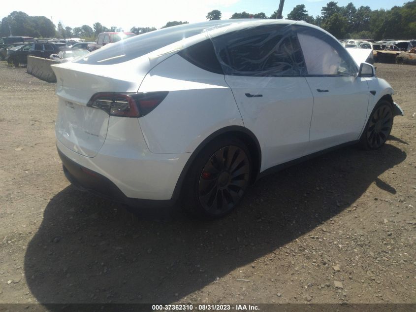 2023 TESLA MODEL Y PERFORMANCE - 7SAYGDEF1PF665586