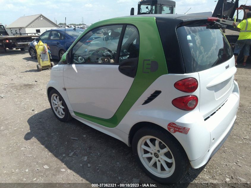 2013 SMART FORTWO ELECTRIC DRIVE - WMEEJ9AA7DK719482