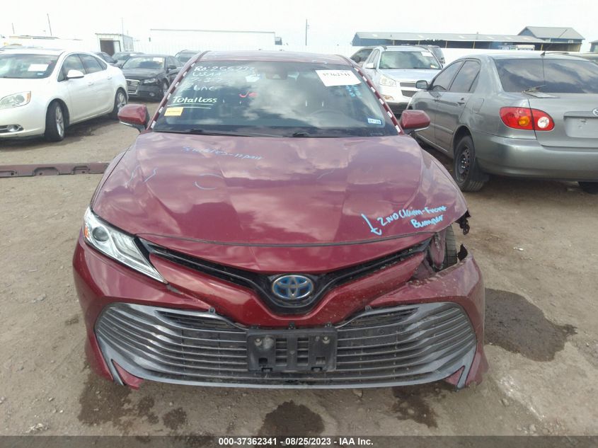 2018 TOYOTA CAMRY HYBRID - 4T1B21HK2JU507955