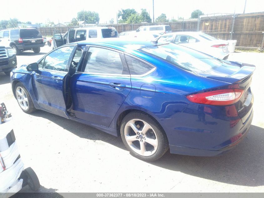 2014 FORD FUSION SE - 3FA6P0H75ER212039