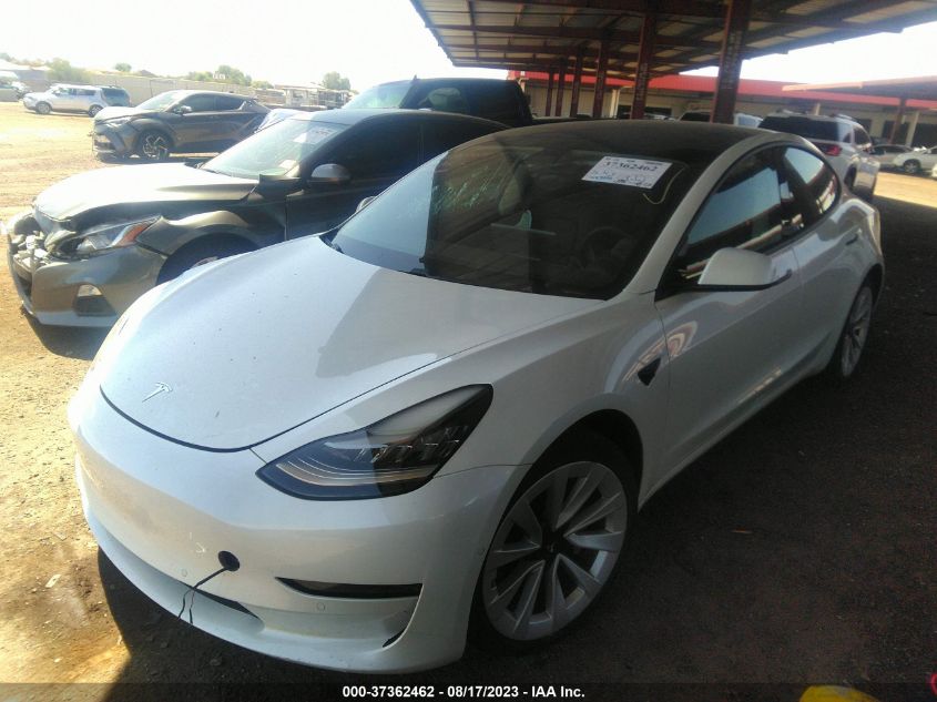 2021 TESLA MODEL 3 - 5YJ3E1EA6MF861499
