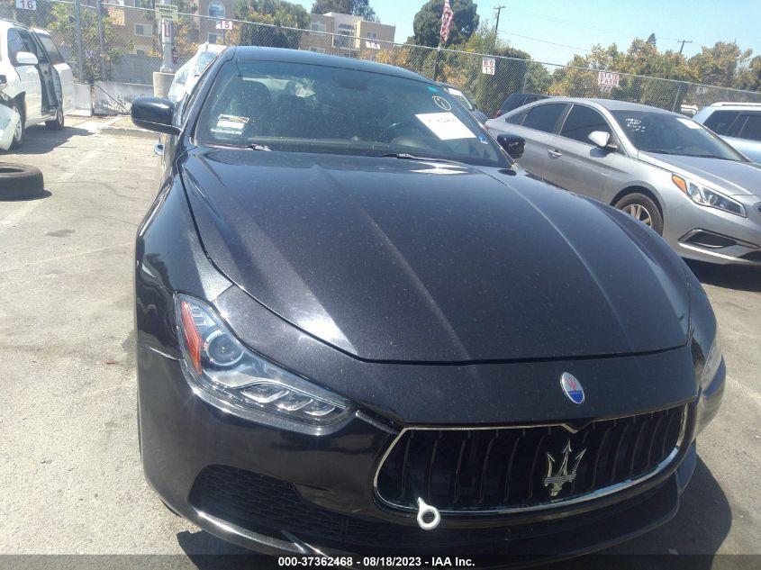 2014 MASERATI GHIBLI ZAM57XSA5E1090310