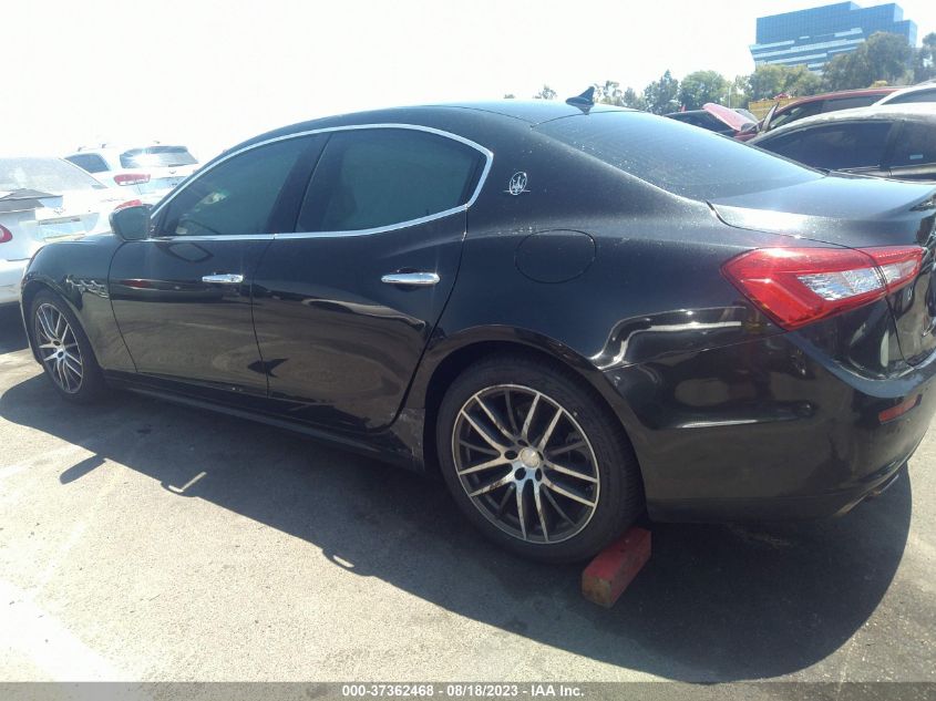 2014 MASERATI GHIBLI ZAM57XSA5E1090310