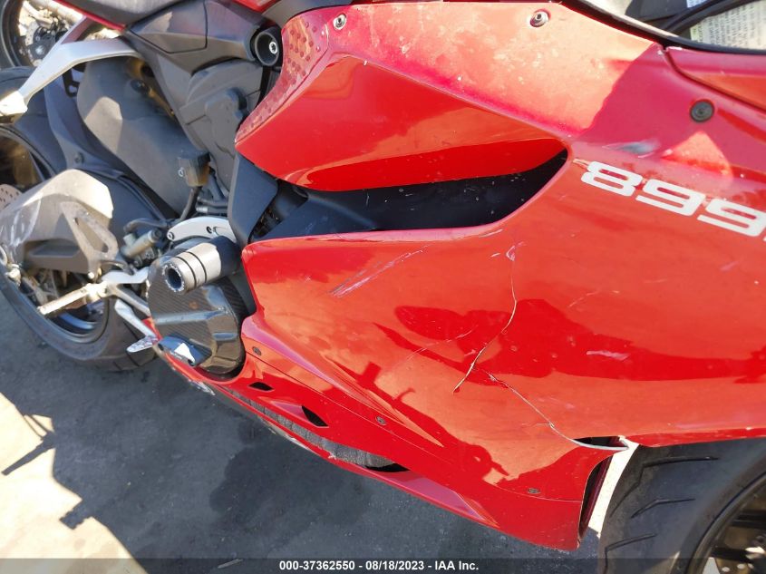 2014 DUCATI SUPERBIKE 899 PANIGALE - ZDM14BUW2EB014548