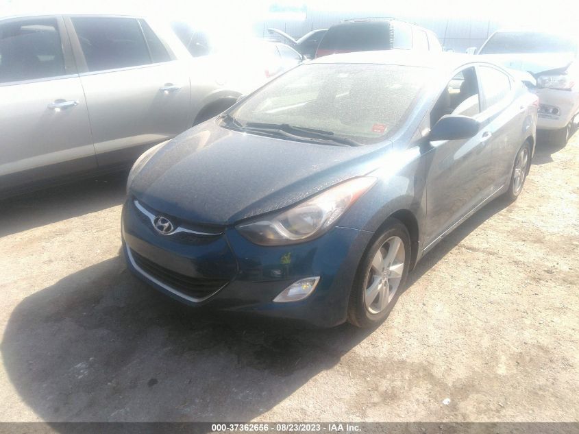 2013 HYUNDAI ELANTRA GLS - KMHDH4AE1DU962278