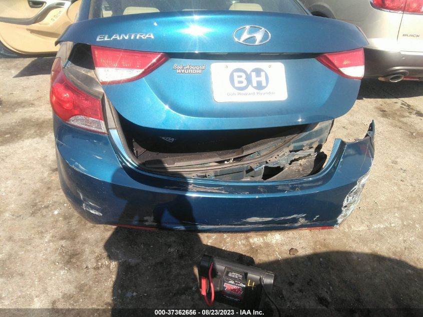 2013 HYUNDAI ELANTRA GLS - KMHDH4AE1DU962278