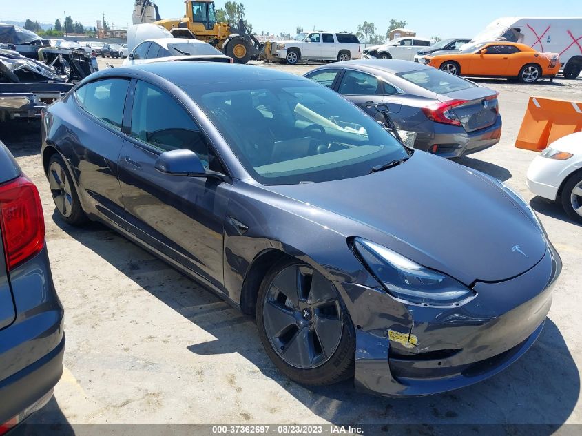 2022 TESLA MODEL 3 - 5YJ3E1EA1NF126382