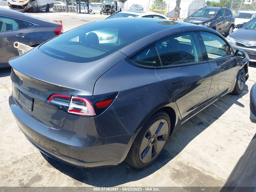 2022 TESLA MODEL 3 - 5YJ3E1EA1NF126382