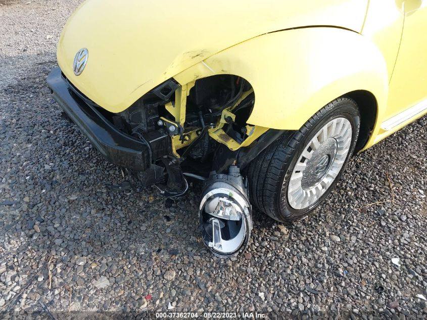 2014 VOLKSWAGEN BEETLE CONVERTIBLE 1.8T W/TECH 3VW507AT8EM809190