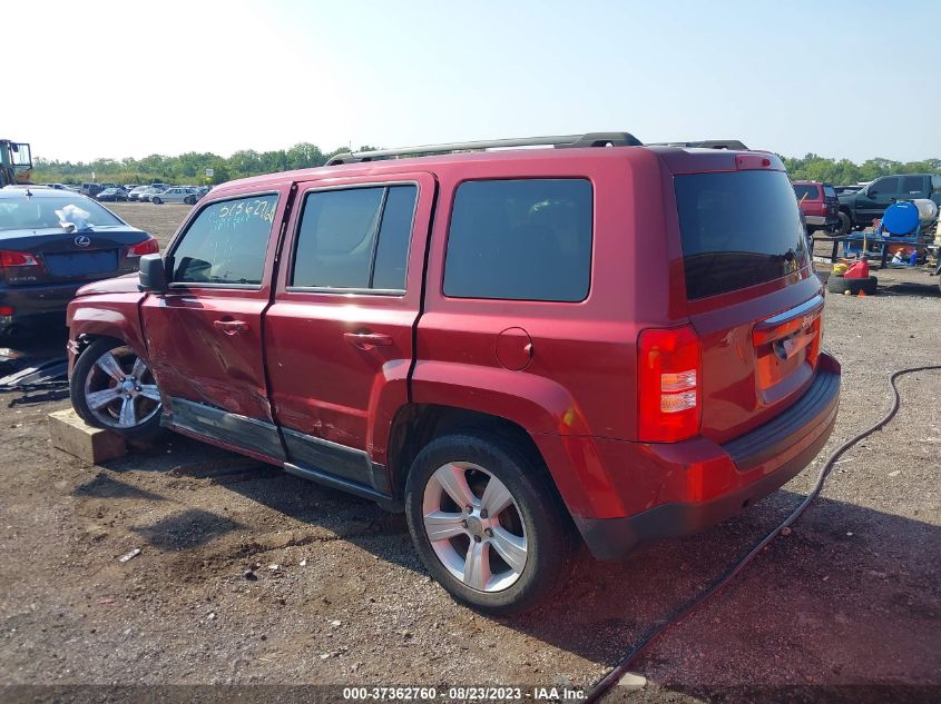 2016 JEEP PATRIOT LATITUDE - 1C4NJPFB1GD760641