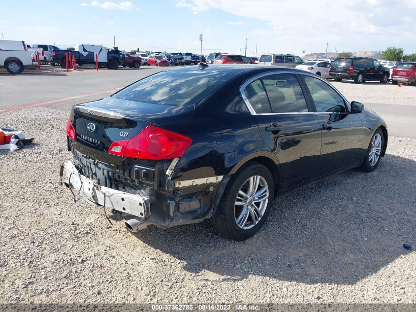 2013 INFINITI G37 SEDAN JOURNEY JN1CV6APXDM723174