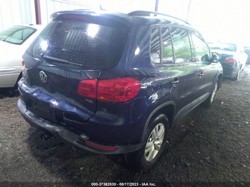 2016 VOLKSWAGEN TIGUAN S - WVGAV7AXXGW526231