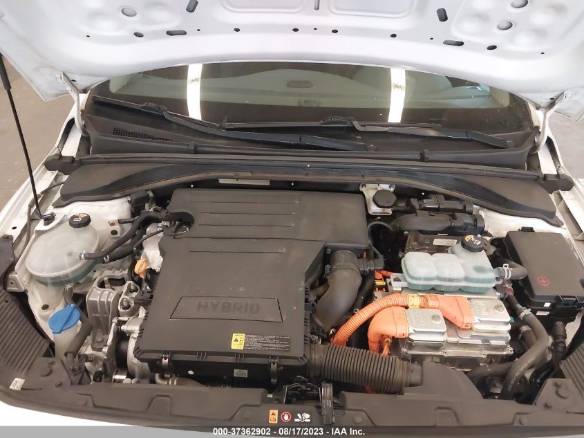 2019 HYUNDAI IONIQ HYBRID BLUE - KMHC65LC8KU167423