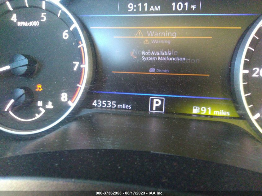 2019 NISSAN ALTIMA SR - 1N4BL4CV5KC189170