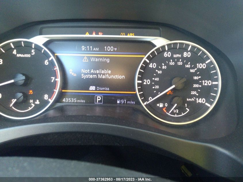 2019 NISSAN ALTIMA SR - 1N4BL4CV5KC189170