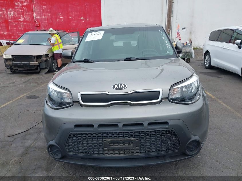 2016 KIA SOUL BASE - KNDJN2A21G7348313