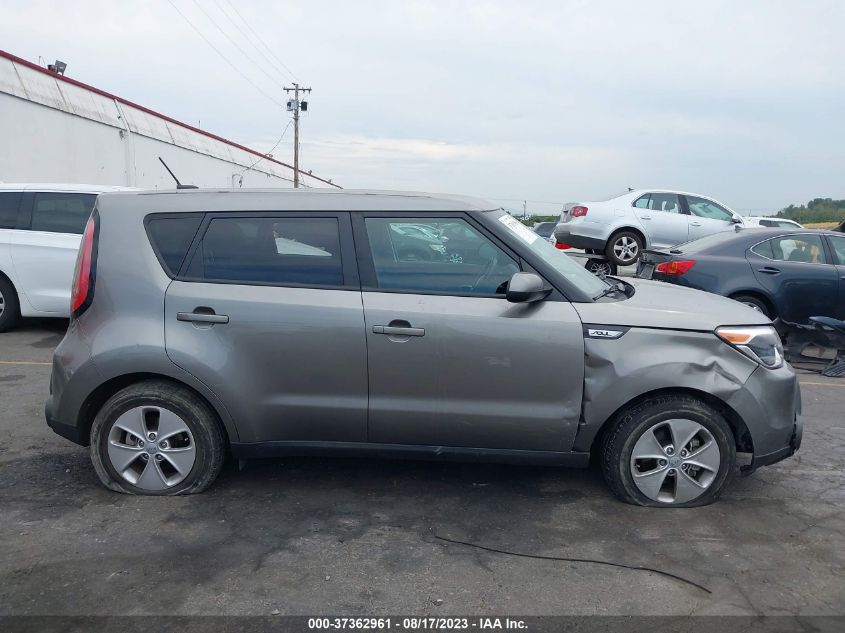 2016 KIA SOUL BASE - KNDJN2A21G7348313