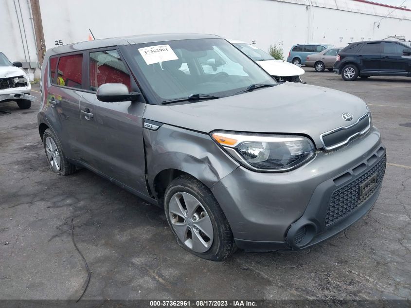 2016 KIA SOUL BASE - KNDJN2A21G7348313