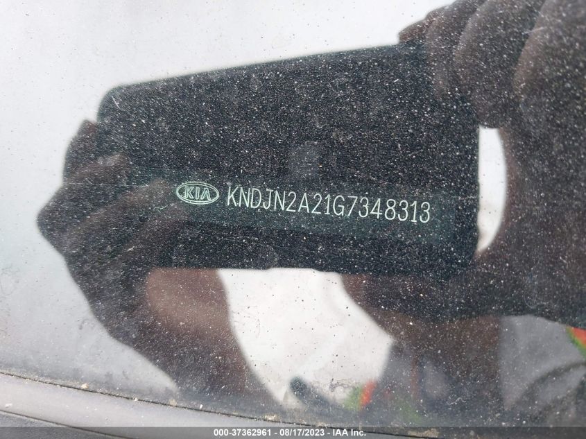 2016 KIA SOUL BASE - KNDJN2A21G7348313