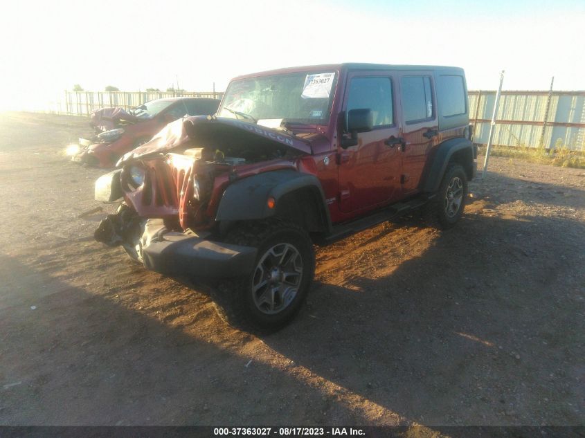 2013 JEEP WRANGLER UNLIMITED RUBICON - 1C4HJWFG6DL541646