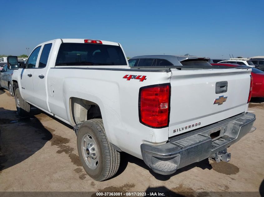 2018 CHEVROLET SILVERADO 2500HD WORK TRUCK - 1GC2KUEG4JZ162498