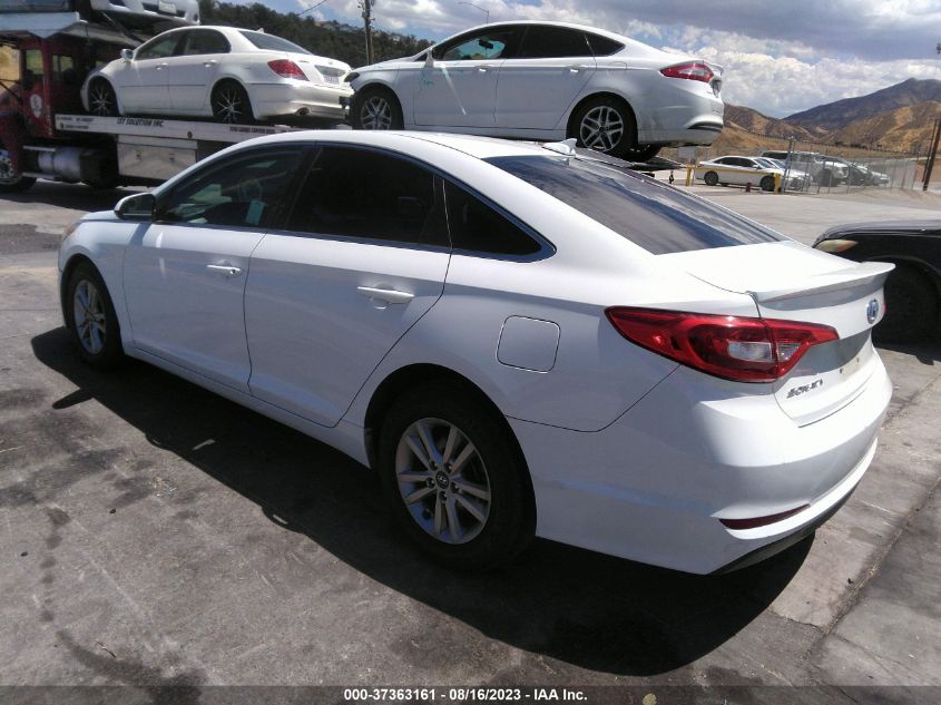 2016 HYUNDAI SONATA 2.4L - 5NPE24AF3GH395296