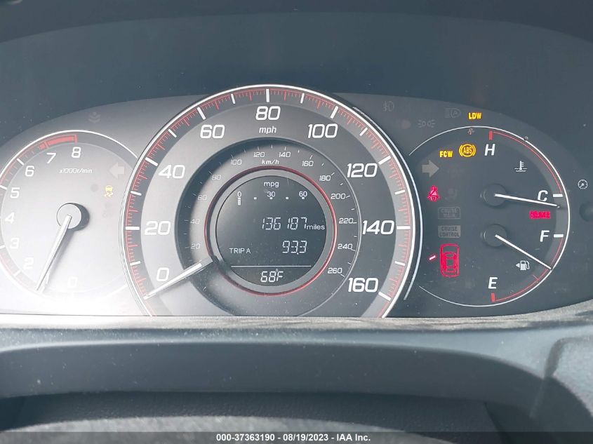 2014 HONDA ACCORD COUPE EX-L 1HGCT2A89EA001476