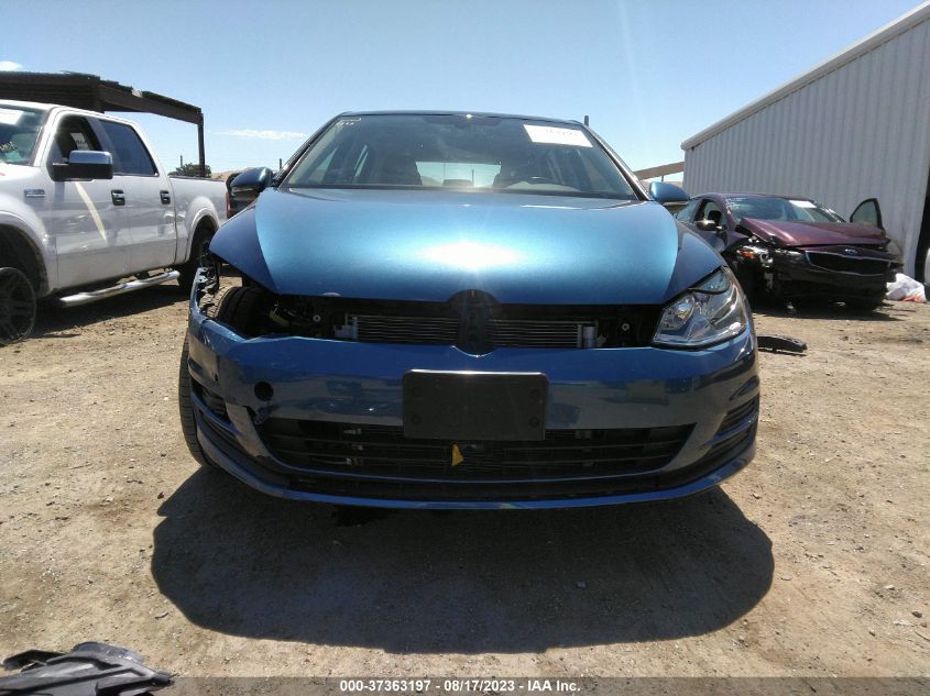 2017 VOLKSWAGEN GOLF S - 3VW217AU9HM065208