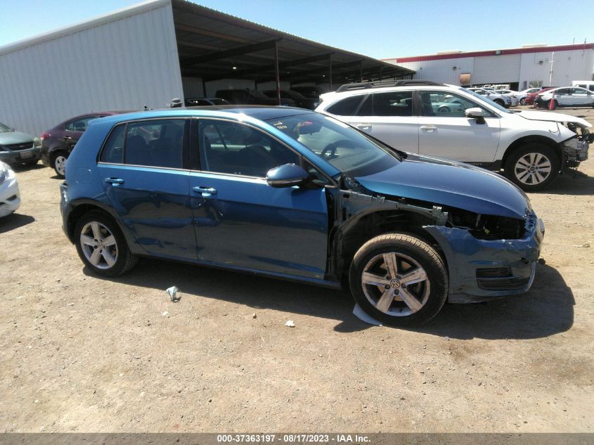 2017 VOLKSWAGEN GOLF S - 3VW217AU9HM065208