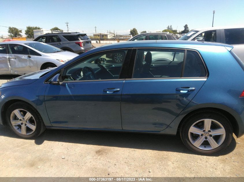 2017 VOLKSWAGEN GOLF S - 3VW217AU9HM065208